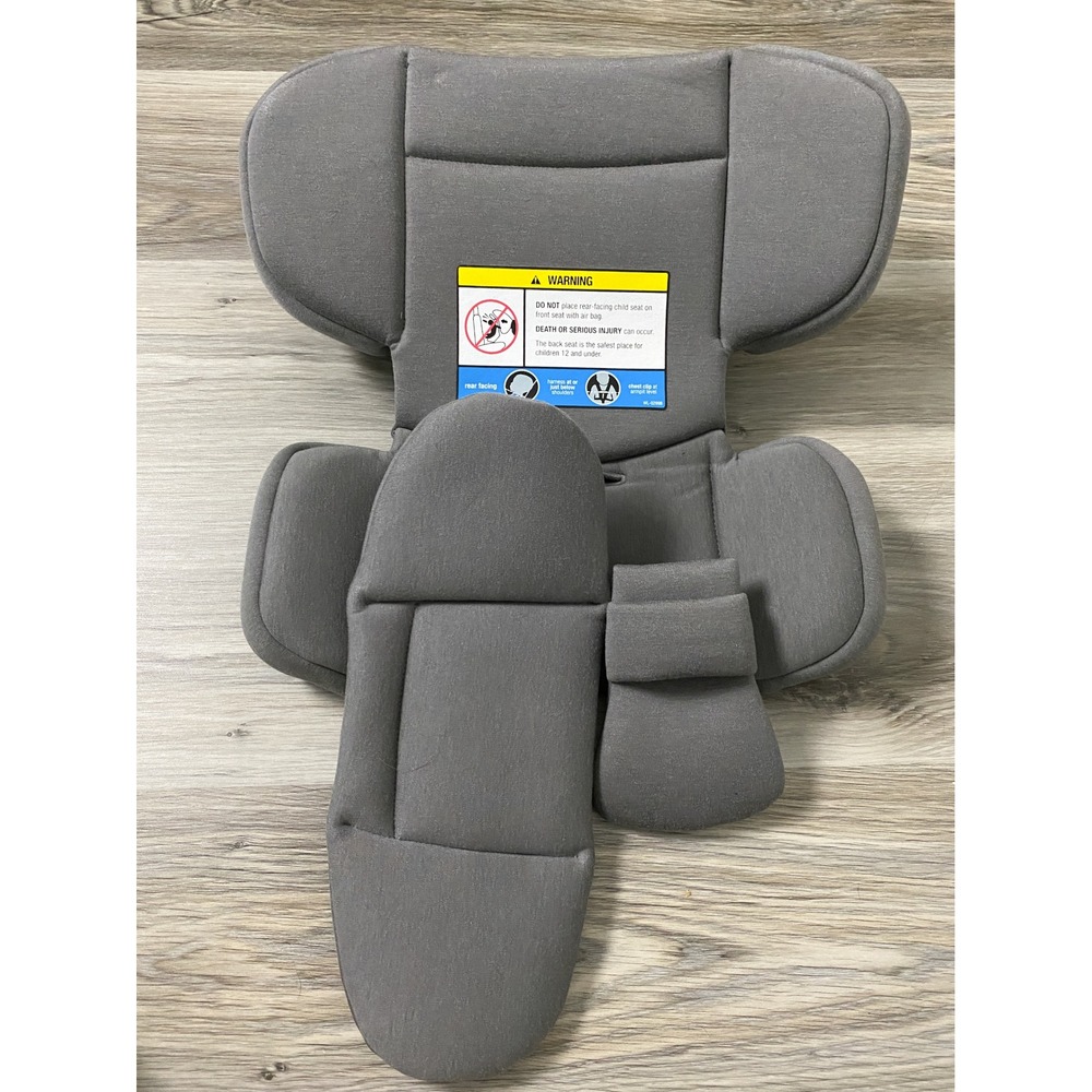 Nuna Rava Infant Car Seat Insert Refined Gray Body Head Support Wedge NEW